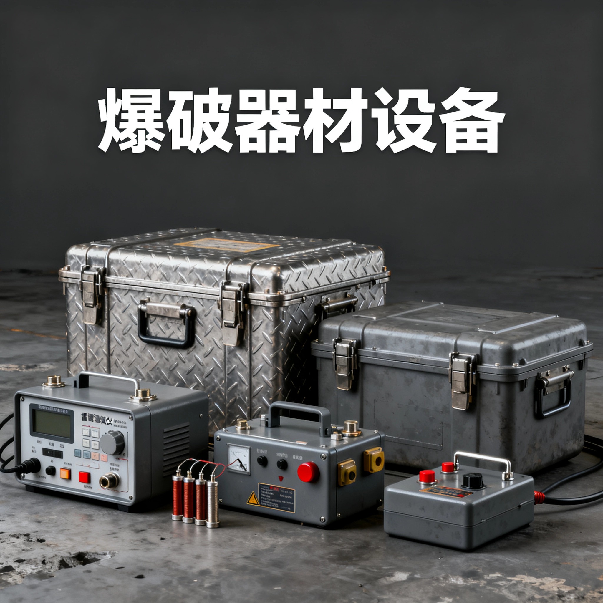 大峪镇爆破工程师的“兵器库”：常用器材一册通